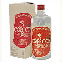 コルコル・アンデュストリエル720ml・40度（赤ラベル・COR COR）沖縄県南大東島産…...:ichiban-okinawa:10002349