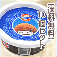 【送料無料】 ブルーシールアイスクリームチョコレート120ml×10個セット【0603superP10】