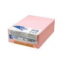 長門屋商店 カラーペーパー はがきサイズ 0888571 桃 250枚【同梱・代引き不可】