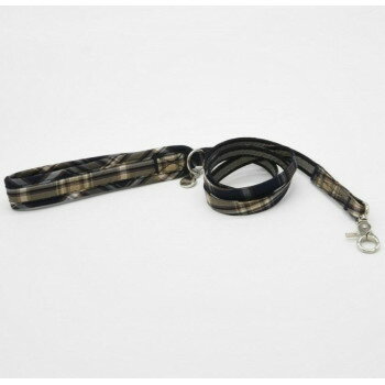 （ペット） Gemelli Dog タータンチェックリーシュ ネイビー M LGW460【同梱・代引き不可】
