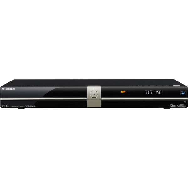 【送料無料】デジタルダブルチューナー搭載【HDD2TB】三菱(MITSUBISHI) HDD内蔵ブルーレイディスクレコーダー DVR-BZ450【代引不可】