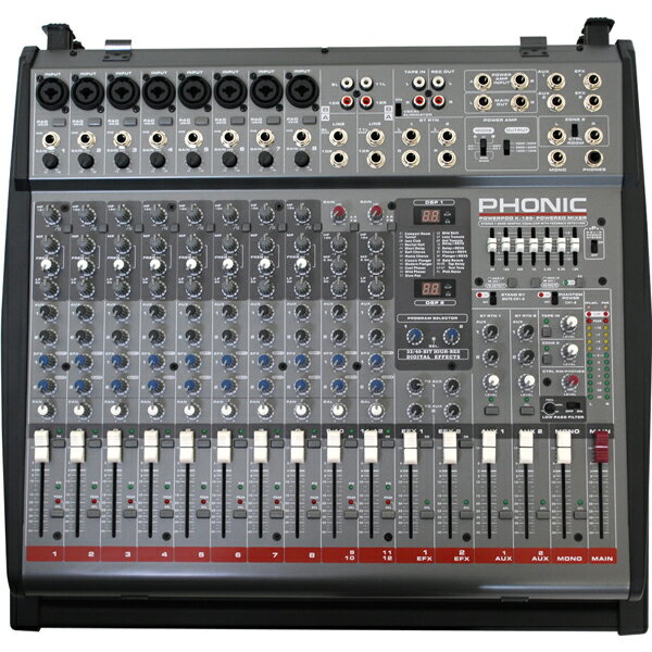 【送料無料】高品質な基準をクリアー PHONIC(フォニック) Powered Mixer(パワードミキサー) POWERPOD K12 Plus