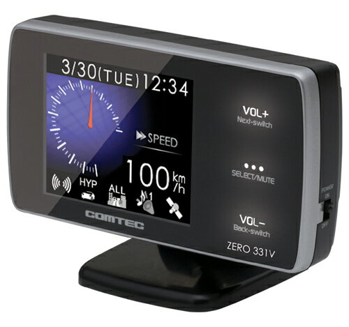 【送料無料】コムテック ワンボディ GPSレーダー探知機 ZERO331V【mcd1207】