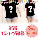 レディースファッション 福袋 3点福袋 半袖Tシャツ ファッション おトクなワクワク福袋! M L 大きいサイズ