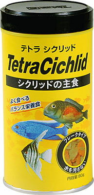 Tetra(テトラジャパン)シクリッド フレーク　80g【送料290円均一：9,000円以上の御買上で送料無料】　JANコード：4004218735255