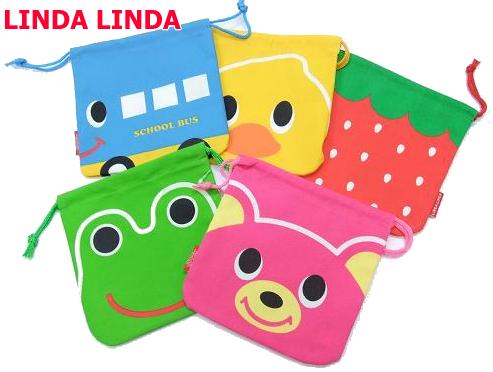 コップケースに！LINDA LINDAキンチャク【雑貨】