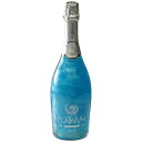 ブルー ラメ入りスパークリングワイン プラチナム フレグランス パイナップル&ココナッツ No.7 750ml スペイン