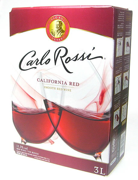 カルロ・ロッシ　ボックスワイン　赤　3000ml バッグ・イン・ボックス　3L　カルロロッシ