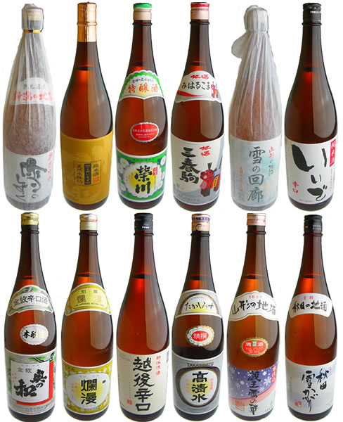 【送料無料】選べる日本酒セット1800×4 【smtb-TD】【tohoku】 10P24nov10