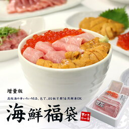 絶品6品入り<strong>海鮮福袋</strong> 増量版 送料無料 大トロ、中トロ、ウニ、イクラ、ネギトロ、づけ！海鮮丼や手巻き寿司（ギフト 母の日 父の日 お返し 海鮮セット ギフト 刺身 おつまみ 誕生日 贈り物 プレゼント 高級 om22）《not-st1》〈st1〉[[<strong>海鮮福袋</strong>-2p]