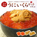 【送料無料】無添加うに&イクラ丼4杯分!無添加生ウニと北海道...