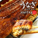 【送料無料】国産うなぎ長蒲焼き1kg!身が崩れたりサイズが不...