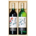 岩の原ワイン 深雪花(赤・白)セット【送料無料】/年内のお届けは12/17迄となります。