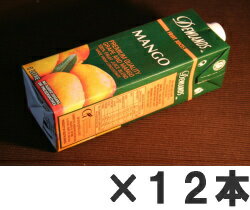 12本まとめ買いで激安！DEWLANDS MANGO　デューランド　マンゴージュース1,000ml　12本パック　【送料一律500円】