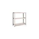 TRUSCO(トラスコ中山):TRUSCO M3型中量棚 1200X571XH1200 3段 単体 ネオグレー M3-4463【メーカー直送品】 オレンジブック 5114641