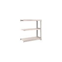 TRUSCO(トラスコ中山):TRUSCO M5型中量棚 1200X571XH1200 3段 連結 ネオグレー M5-4463B オレンジブック 5114896