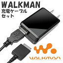 【土日祝も即日出荷】WALKMAN専用USB充電通信ケーブル +高出力2.4A対応USB2ポートACアダプター お得セット【RCP】