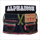 【カバーオール】【10％OFF】【小型犬/SS・S】（ALPHAICON JEANS）レッドステッチデニムスカート(tks)