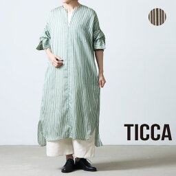 <strong>TICCA</strong> <strong>ティッカ</strong> ツイストスリーブワンピース