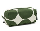 マリメッコ ピエネット キヴェット ポーチ ティーセ オフホワイト/ダークグリーン marimekko PIENET KIVET KAIKA 【コスメポーチ ギフト】