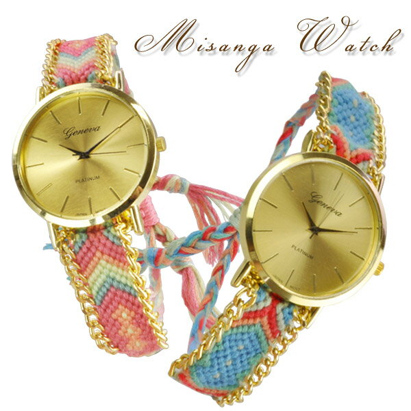 腕時計 ミサンガウォッチ レディース腕時計 メール便送料無料 ミサンガブレスレット アクセサリー腕時計 うでどけいレディース かわいい腕時計 udedokei ミサンガウォッチ あす楽