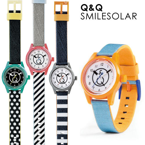 腕時計 レディース Q&Q SmileSolar スマイルソーラー ウォッチ 腕時計 うで…...:idealstore:10001682