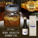 コンブチャで手軽に菌活! ハーブアブソリュートコンブッカ300ml ダイエット/紅茶キノコ/コンブチャ/クレンズ/酵素/酵素ドリンク