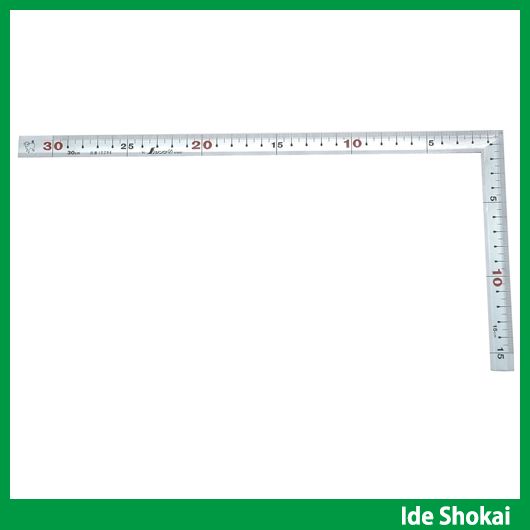 シンワ・鉄工用曲尺シルバー[DIY 曲尺 大工道具]【マラソン1207P10】【RCPmara1207】【マラソン201207_生活】曲尺・大工道具・DIYの井手商会。直角の確認やケガキ作業に使用します。