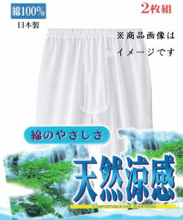 【Lサイズ】【ロングパンツ（ひざ下丈）】《2枚組》紳士ピッケクレープ肌着・ロングパンツ/ステテコ（SA9250）蒸し暑い日本の夏にピッタリの肌着！天然涼感