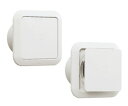 DaikenPlastics 大建プラスチックス DK 100MPSK5-F プッシュ式レジスター 角型高気密 フィルター付