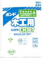 コニシ　木工用ボンド CH38T　詰替用　3kg×6袋（1ケース）CH38T...:iefan:10088322
