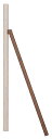 ※タカショー SH-01S アルミ 枯焼杉 控柱 (取付金具付) 40×40×L2400