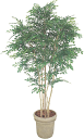 タカショー 【観葉植物・グリーンデコ洋風】 トネリコ 5本立 1.8m 鉢付 リアルな人工植物 GD-150