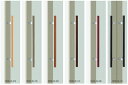 UNION ユニオン ドアハンドル ミドル T4226-36-076/138/050/132/086/101 内/外1セット