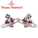 ヴィヴィアン ウエストウッド ピアス ナノハートスタッド レッド Vivienne Westwood 【楽ギフ_包装選択】