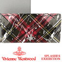 ヴィヴィアンウエストウッド 財布 ヴィヴィアン Vivienne Westwood 長財布 レディース メンズ チェック 51060025 SPLASHES EXHIBITION 【あす楽】【送料無料】