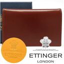 エッティンガー カードケース ETTINGER 名刺入れ メンズ ハバナ 143JR HAVANA 【楽ギフ_包装】【02P02jun13】【あす楽】