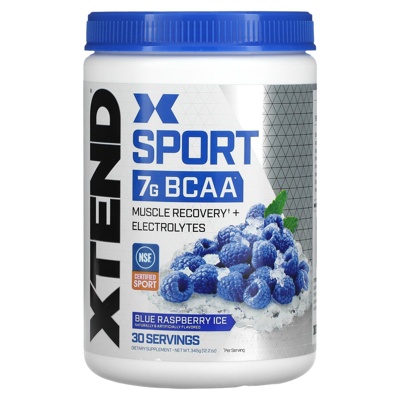 【5/20限定★POINT最大20倍】Xtend BCAA 【 iHerb アイハーブ 公式 】 エクステンド スポーツドリンク スポーツ アミノ酸 分岐鎖アミノ酸 7G 電解質 マグネシウム 無水ベタイン サプリ パウダー 粉末 ブルーラズベリー アイス 345g