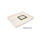 ####u.テクノテック【TSE800-CW1】その他防水パン ABSエンデバー アイボリーホワイト
