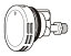 パナソニック 電気温水器部材【AD-HSF-SH】接続継手なし ショート・フレキ S型 高温水遮断形ふろ接続アダプター(差し湯タイプ)