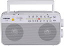 ω東芝 オーディオ【TY-AR66(W)】ホワイト FM/AM ステレオラジオ LEDライト付 肩ベルト付