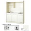 ###INAX/LIXIL ミニキッチン【DMK15HEWB1NN】コンロなし ハーフユニット 間口150cm 扉タイプ 一般地用 受注生産