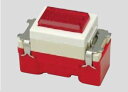 β神保電器 配線器具【JEC-BN-6(赤)PW】ピュアホワイトニューマイルドビー パイロットランプ 電圧検知形 100V用