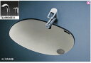 ###TOTO カウンター式洗面器 セット品番【L587U+TLNW36E】楕円形洗髪洗面器 アンダーカウンター式 台付シングル混合水栓(エコシングル) 床排水金具(Sトラップ)
