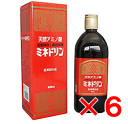 ミネドリン　600ml×6本（＋30ml×1本おまけ付き）　【送料無料】