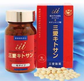 三愛キトサン　粒タイプ　180粒　送料無料　【smtb-MS】1粒（170mg）中キトサン108.8mg含有【送料無料】