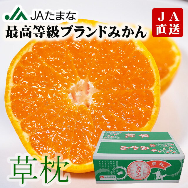 ＼ポイント5倍／熊本県産 特選ブランドみかん「草枕」4kg 糖度12度以上 高糖度 お歳暮 贈答 早生みかん 玉名 天水 蜜柑 小玉 秀品 赤秀 JAたまな 農協 <strong>夏目漱石</strong> 緑の箱のみかん