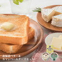 北海道酪農バター&手造りカマンベールチーズセット 北海道より送料無料