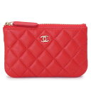 シャネル コスメポーチ CHANEL A82365 Y04059 0B340/GD マトラッセ/キルティング レザー レッド【I LOVE BRAND/楽天】【RCP】
