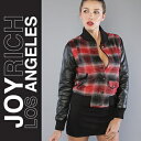 JOYRICH ジョイリッチ Rider Plaid Jacket f1161jk チェック スタジアムジャケット ブルゾン 正規品取扱店舗